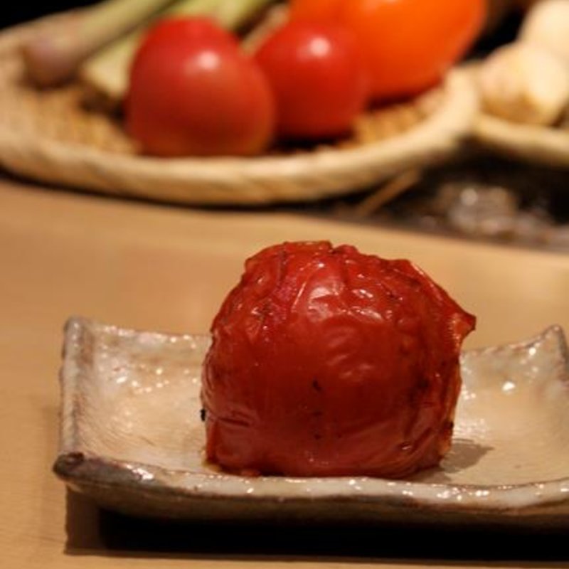 焼きトマト(銀座とりや幸 )