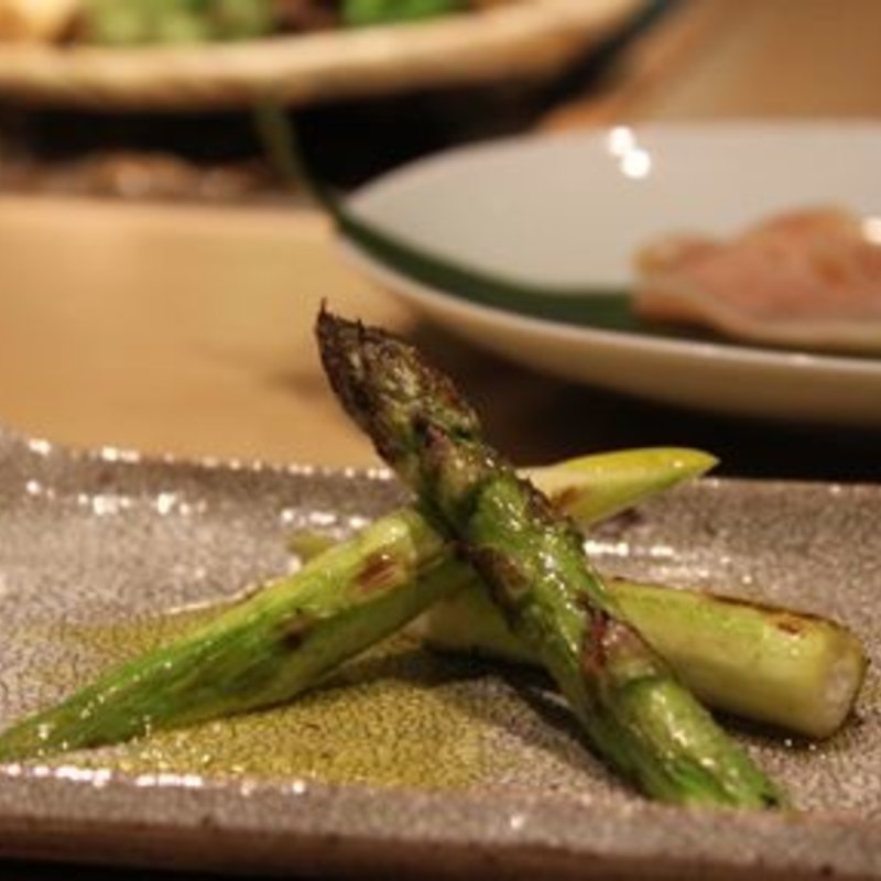 グリルアスパラ(銀座とりや幸 )