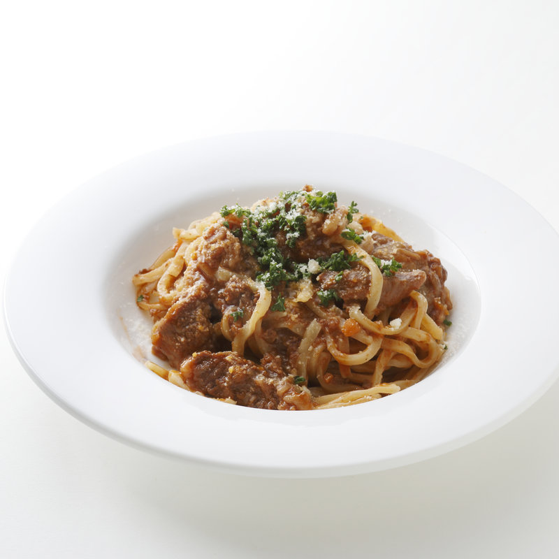 牛ホホ肉のパスタ(高田馬場1丁目バル ウルスラ （URSULA）)