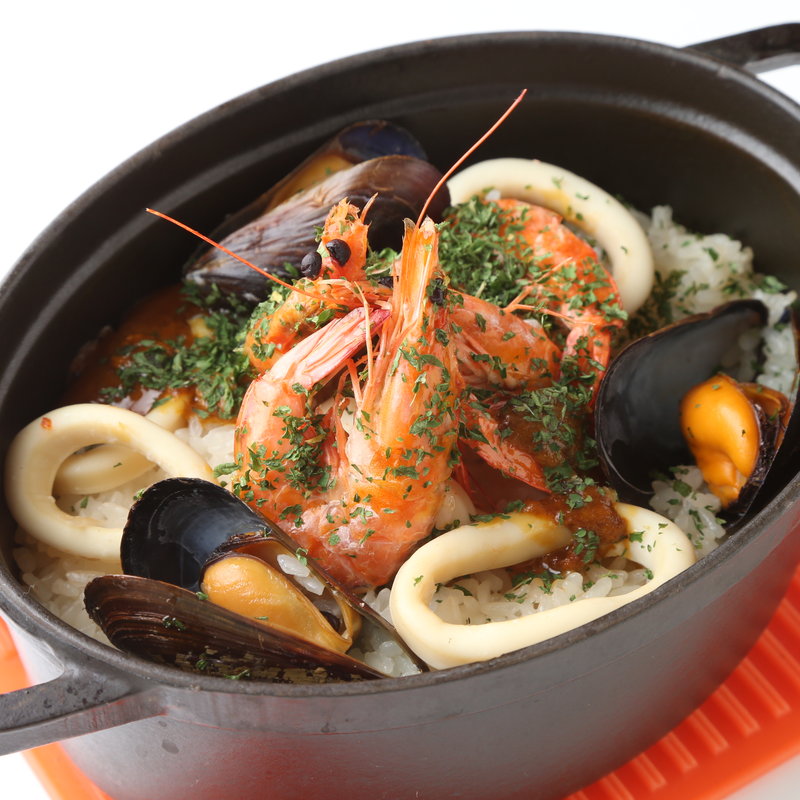 海鮮ピラフ(高田馬場1丁目バル ウルスラ （URSULA）)