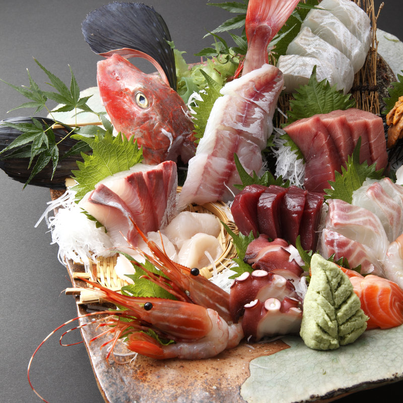 魚竹刺身盛り合わせ(魚竹 麻布十番店)