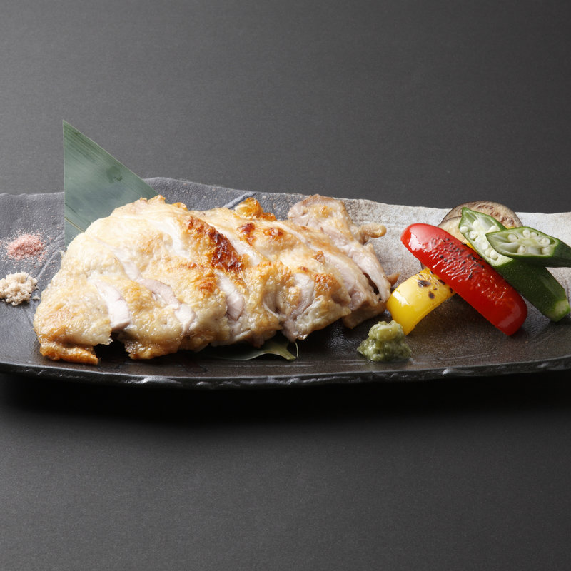 宮城県産地鶏の塩焼き(魚竹 麻布十番店)