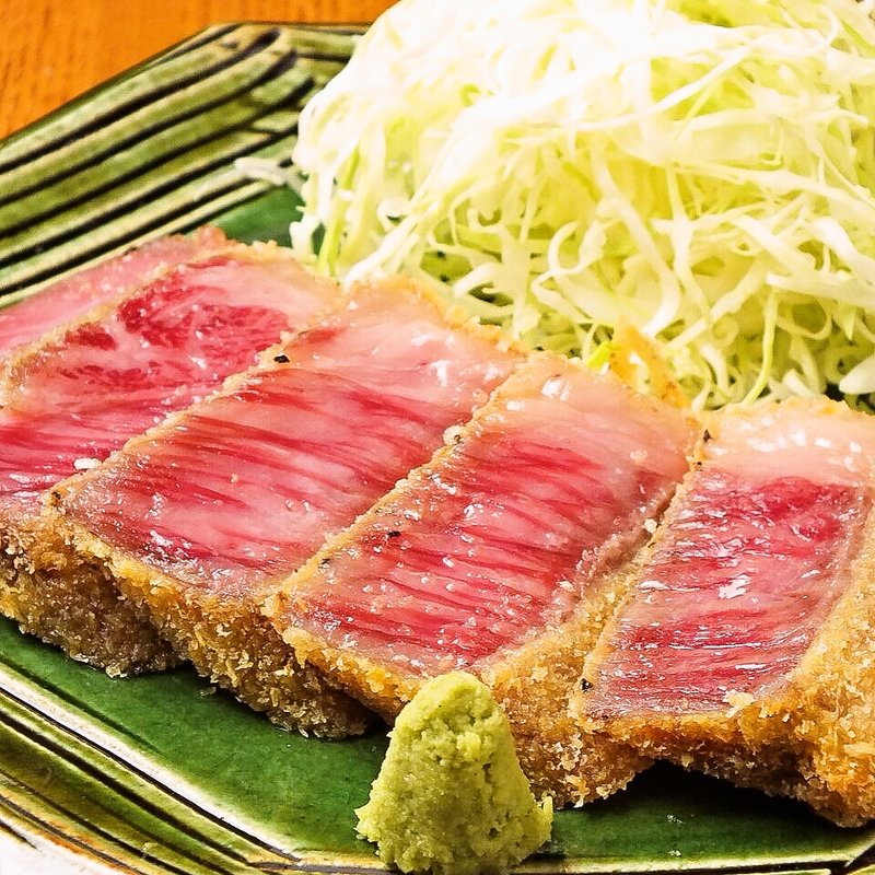 牛カツ(魚竹 渋谷桜丘町 )