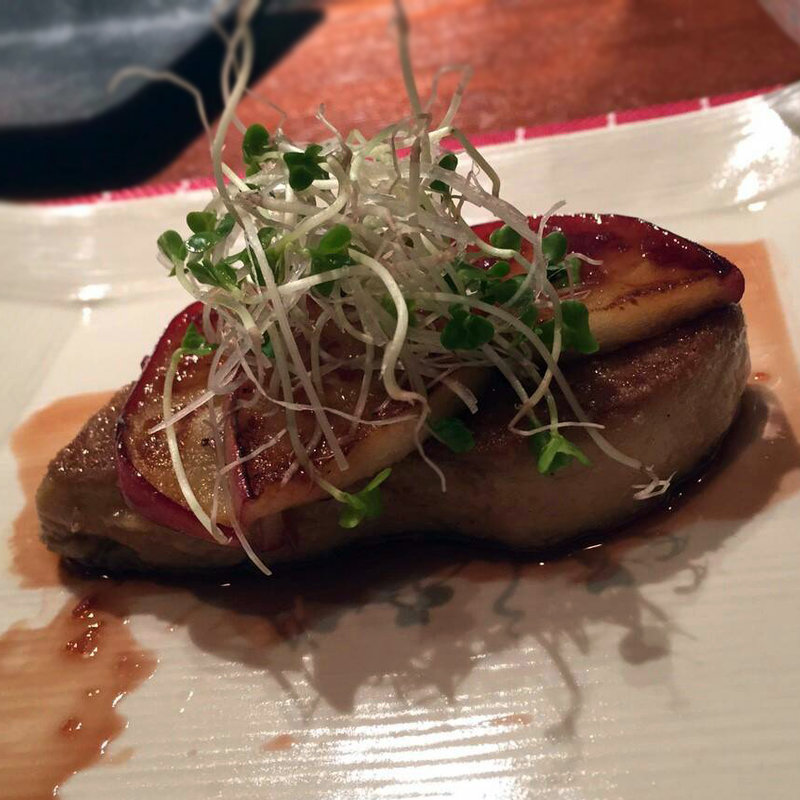 フォアグラのソテー(鉄板焼 悠々庵 )