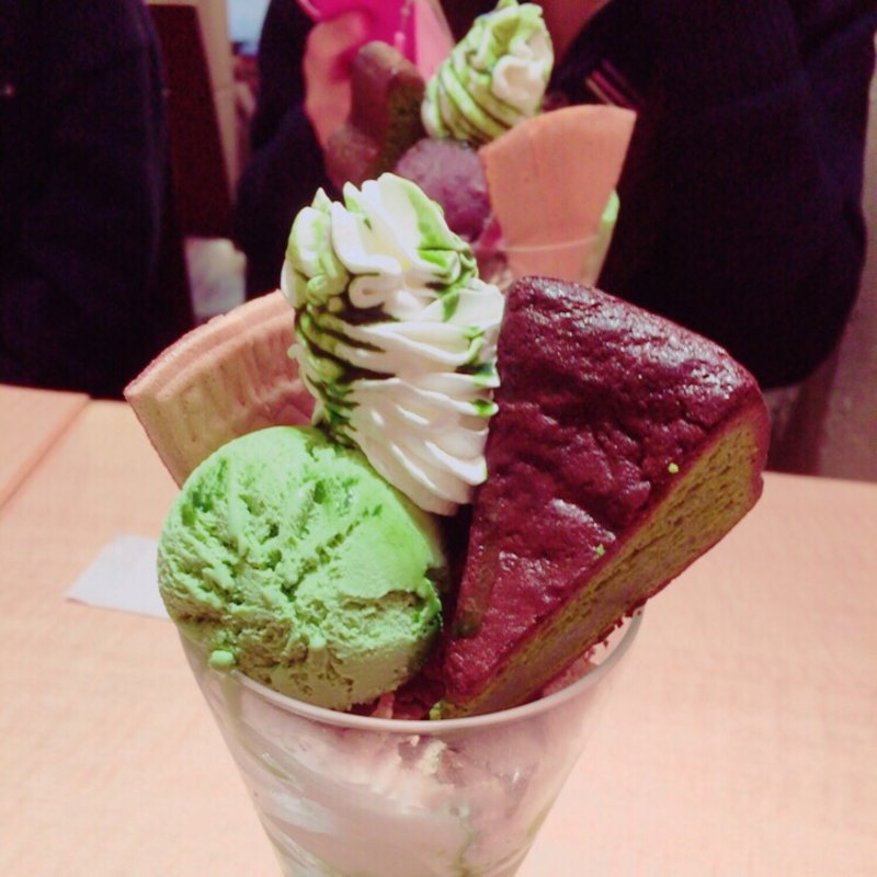 抹茶ガトーショコラパフェ(ナナズ・グリーンティー 自由が丘店 （nana’sgreen tea）)