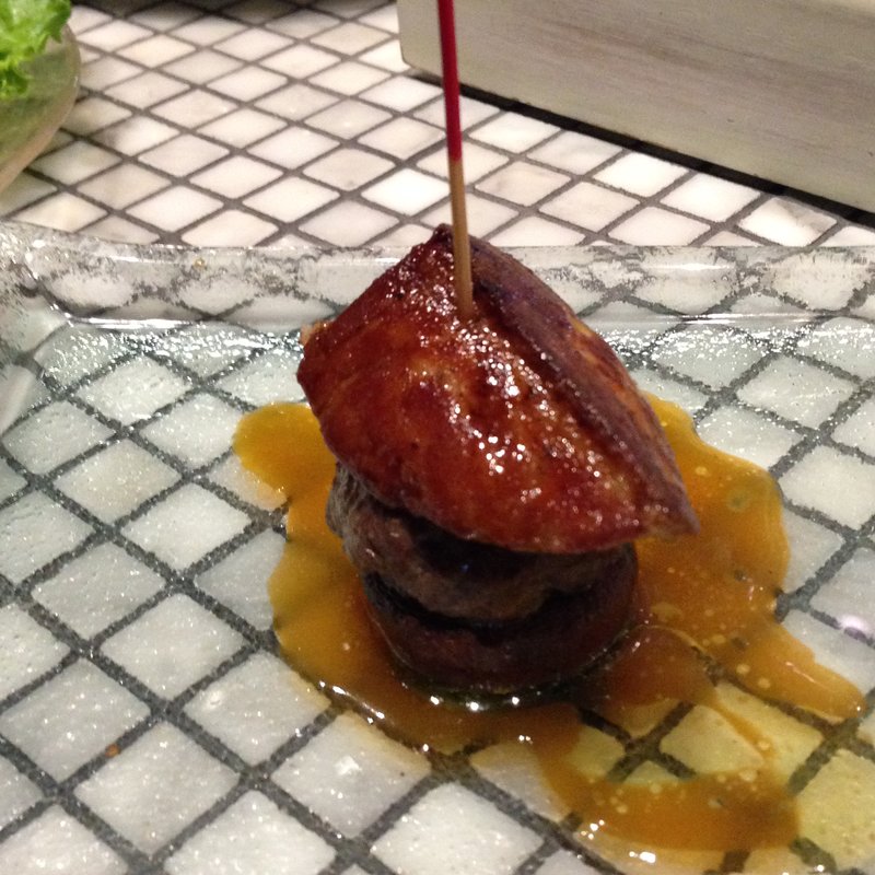 フォアグラのソテー(La Pesquera MARISQUERIA)