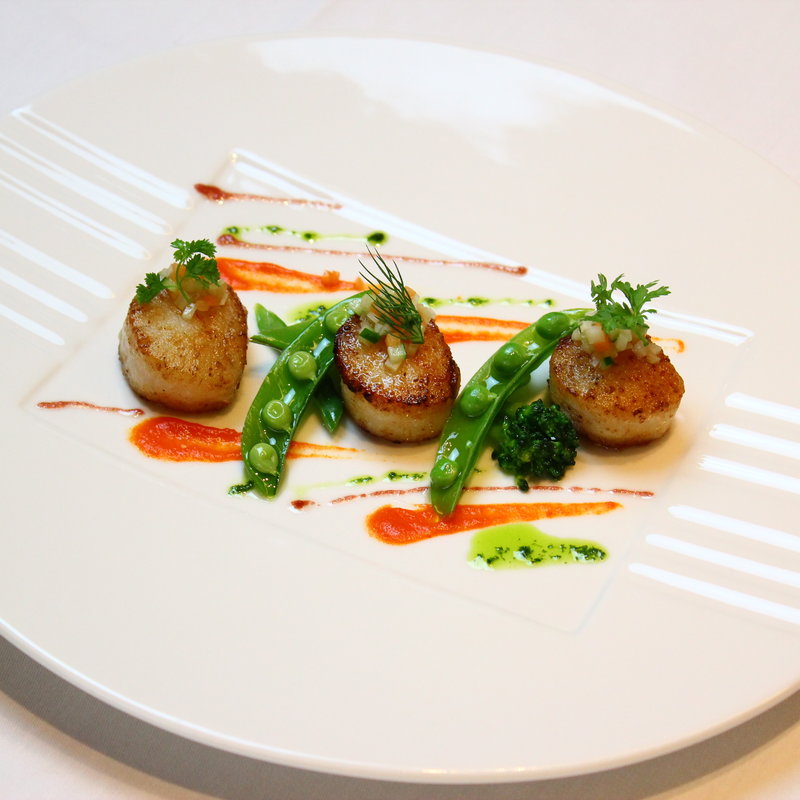 ホタテのグリル(ヴァン・ブルー)