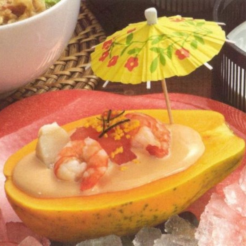 海老とマグロのマンゴークリーム(ヴェトナム アリス 銀座店)