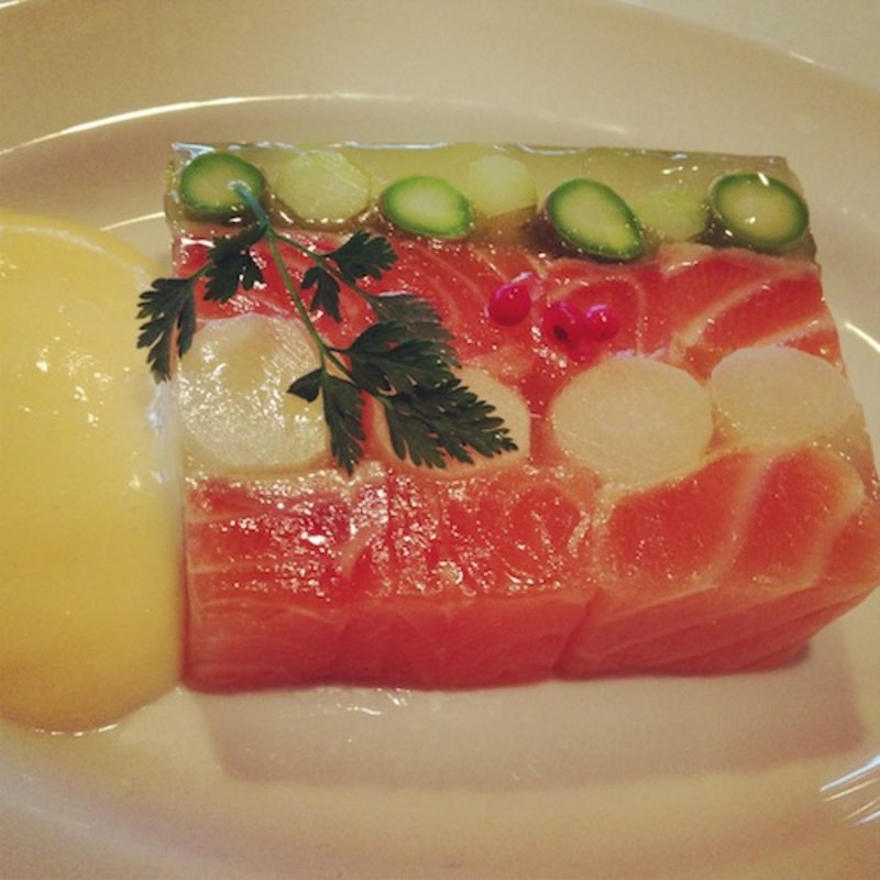 サーモンのテリーヌ(VAPEUR)