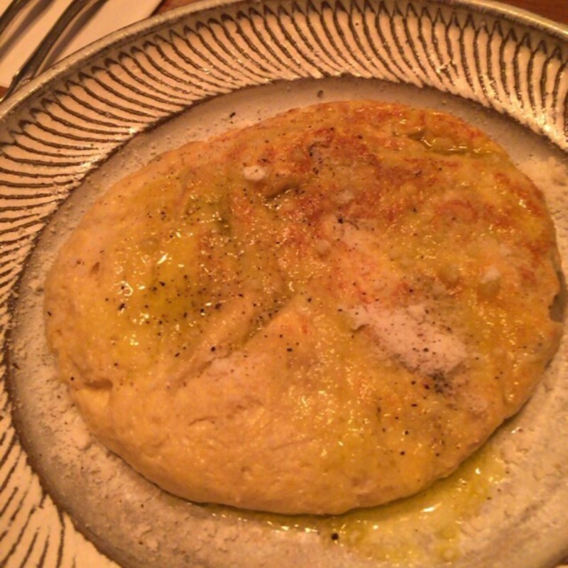 アーティチョークとチーズオムレツ(オトナノイザカヤ中戸川)