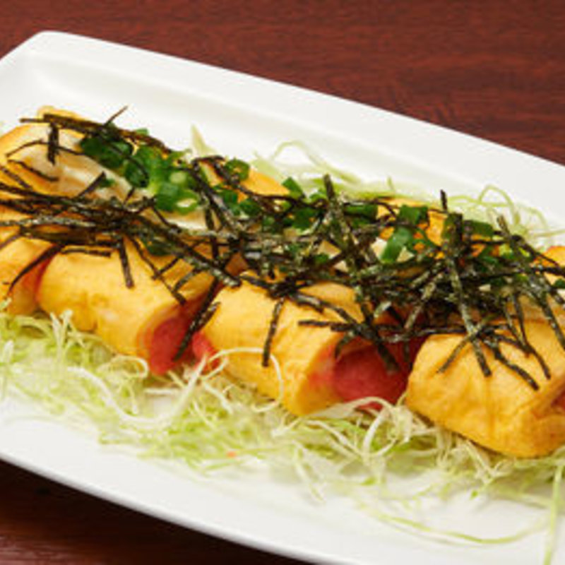 どっさり明太子の玉子焼き(ふくまめ )