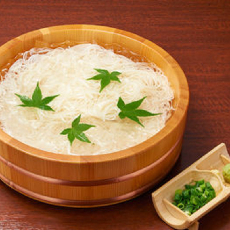 木桶そうめん(ふくまめ )