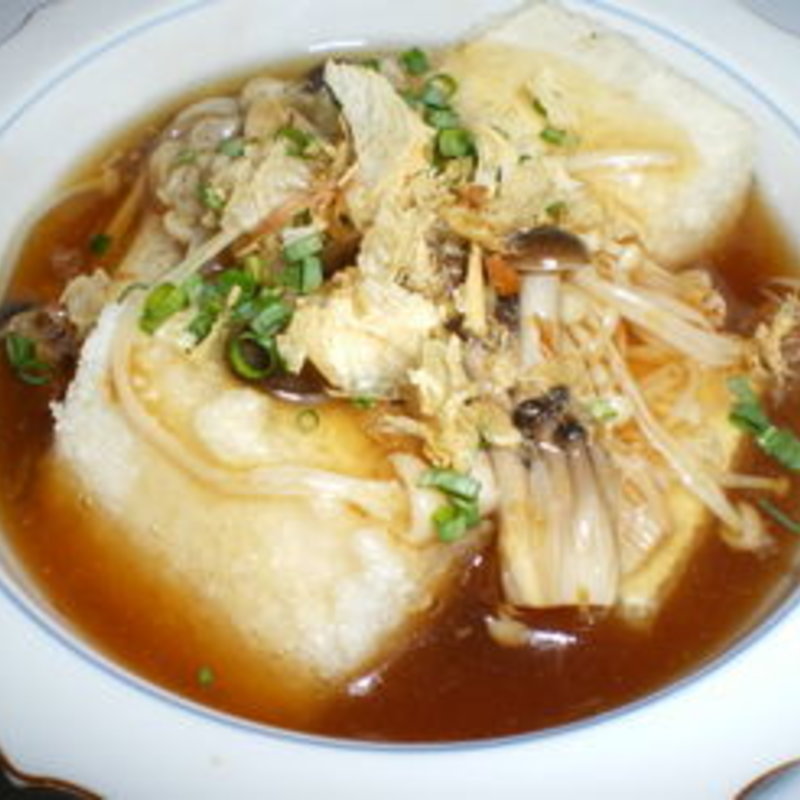 揚げ出し豆腐 きのこあんかけ(龍の隠れ家 )