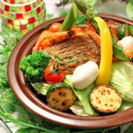 真鯛と彩り野菜のタジン鍋