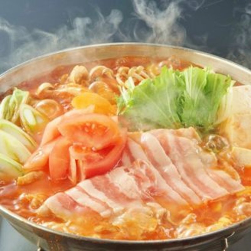 トマト豚骨鍋(Solare （-ソラーレ-）)