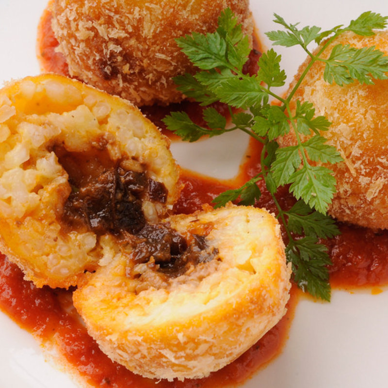 ライスコロッケ　トマトソースとともに(ヴィゴーレ （VIGORE）)