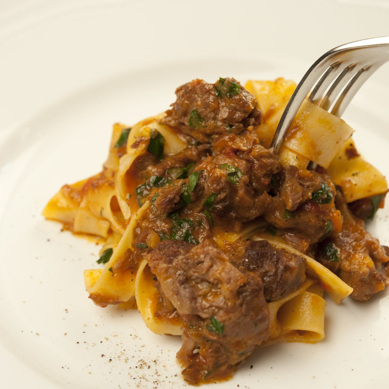 ラグー豚のパンチェッタ(ヴィノ・ヒラタ)