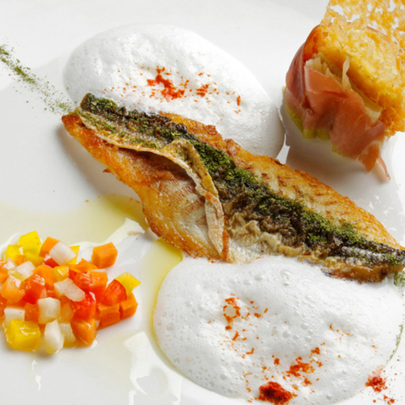 秋刀魚のフリット( Vinoir)