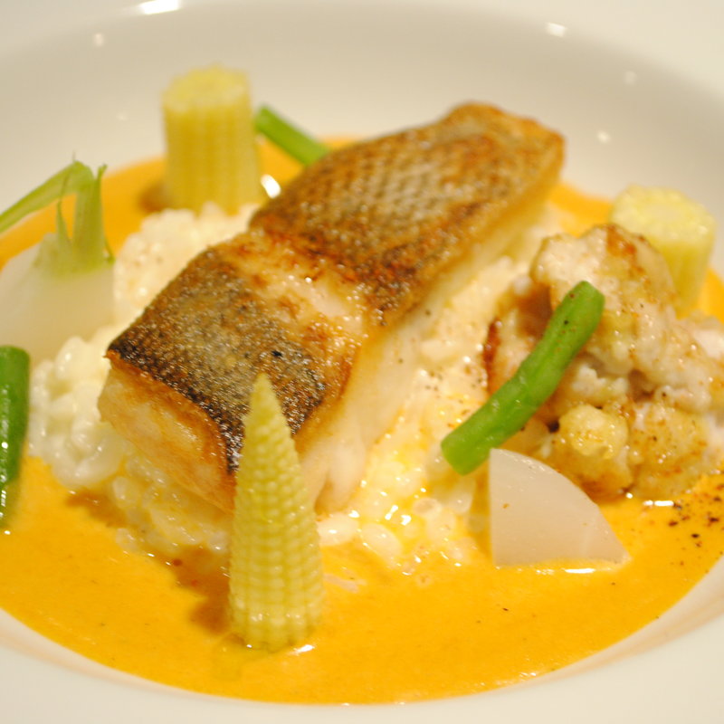鰆のポワレ( Vinoir)