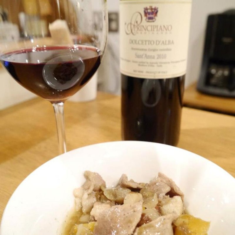 豚肉とメークインのポトフ(Academic Wine Bar ワインのばか)