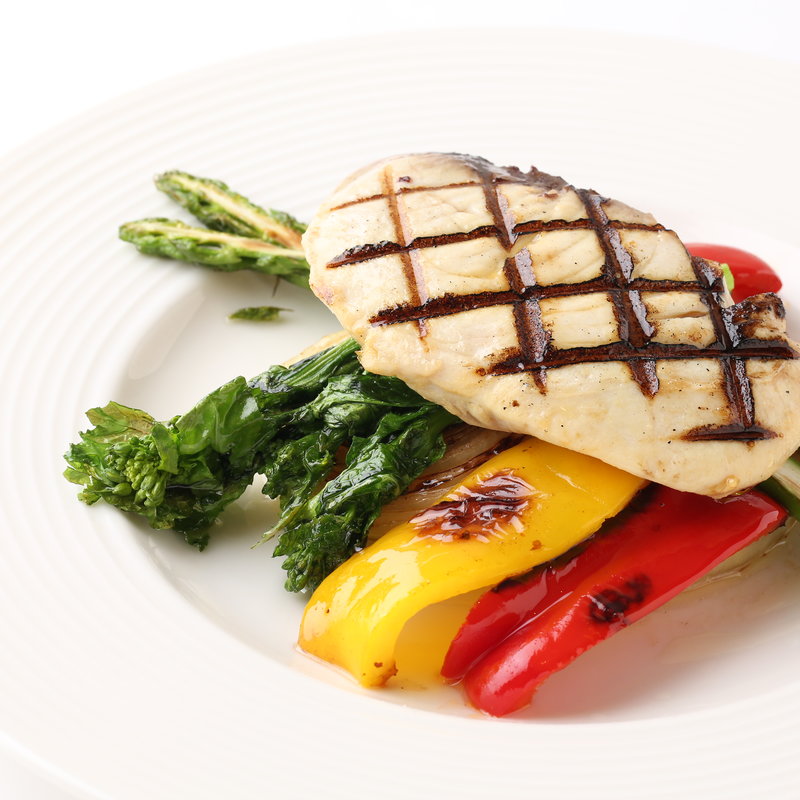 鮮魚のグリル　野菜添え(CAFE＆DINING Wiki Wiki)
