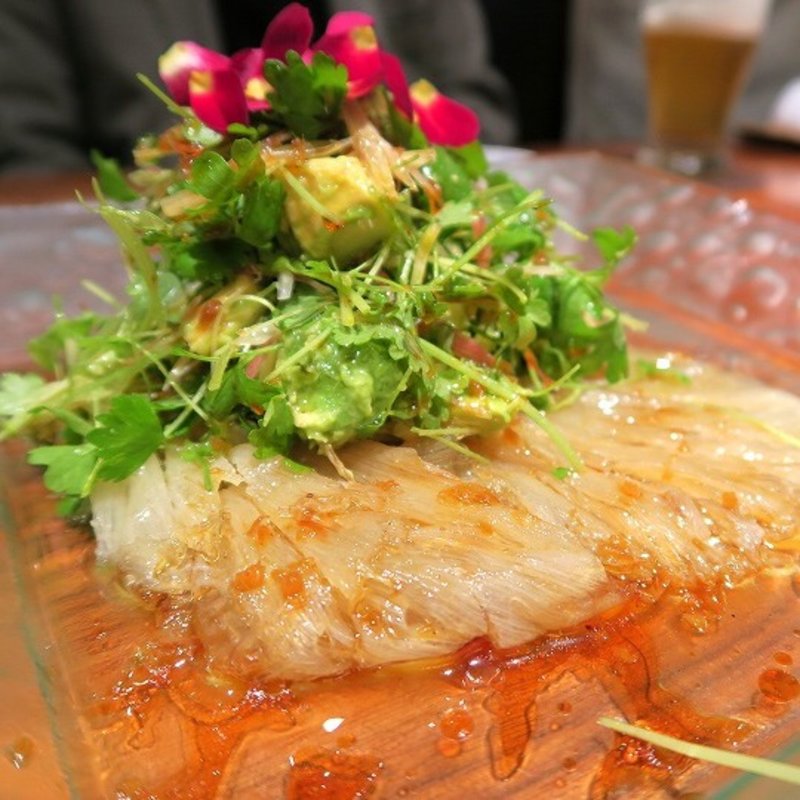 フカヒレの冷菜(清粥小菜 明 (朙))