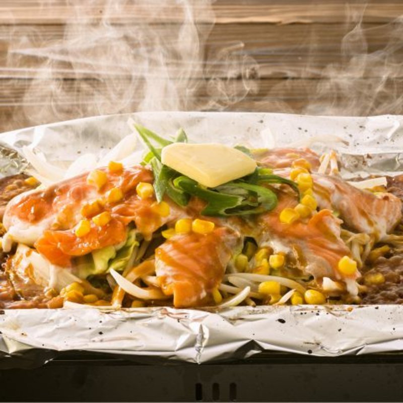 鮭のチャンチャン焼き  1人前(十勝石狩函館 秋葉原駅前店 )