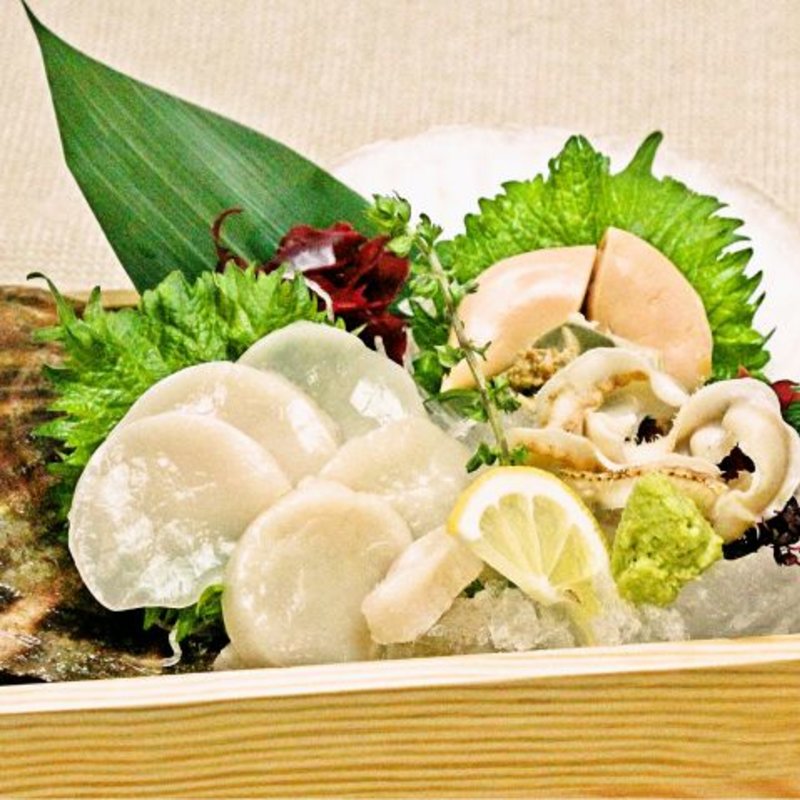 帆立の刺身(十勝石狩函館 秋葉原駅前店 )