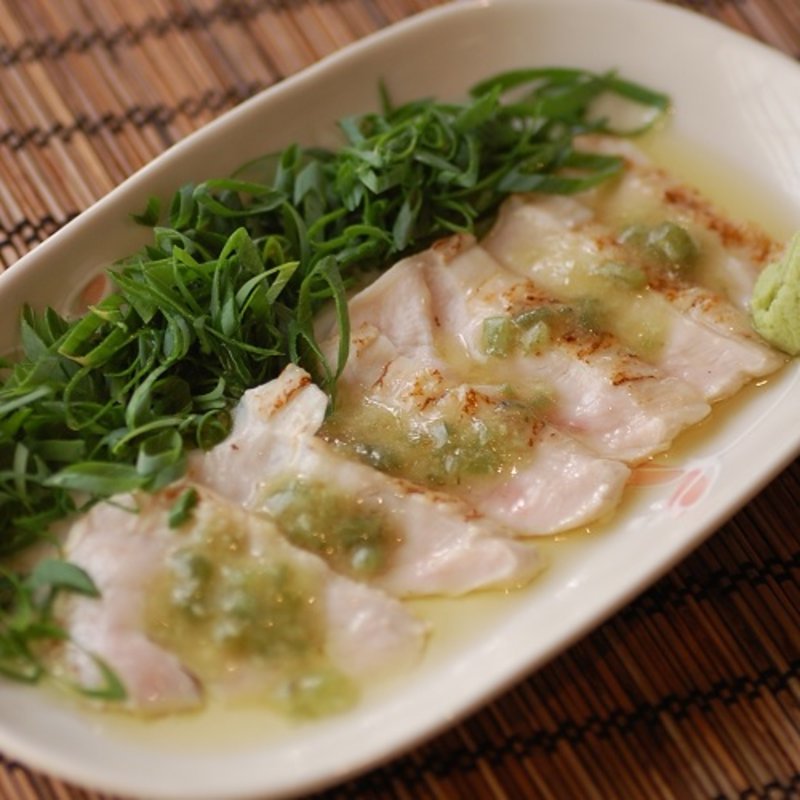 むね肉　カルパッチョ(ばんぺい柚 )