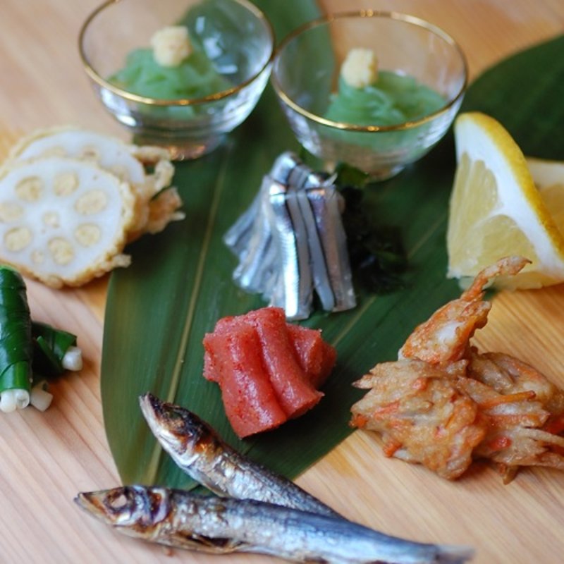 うまいもん6品盛り(ばんぺい柚 )