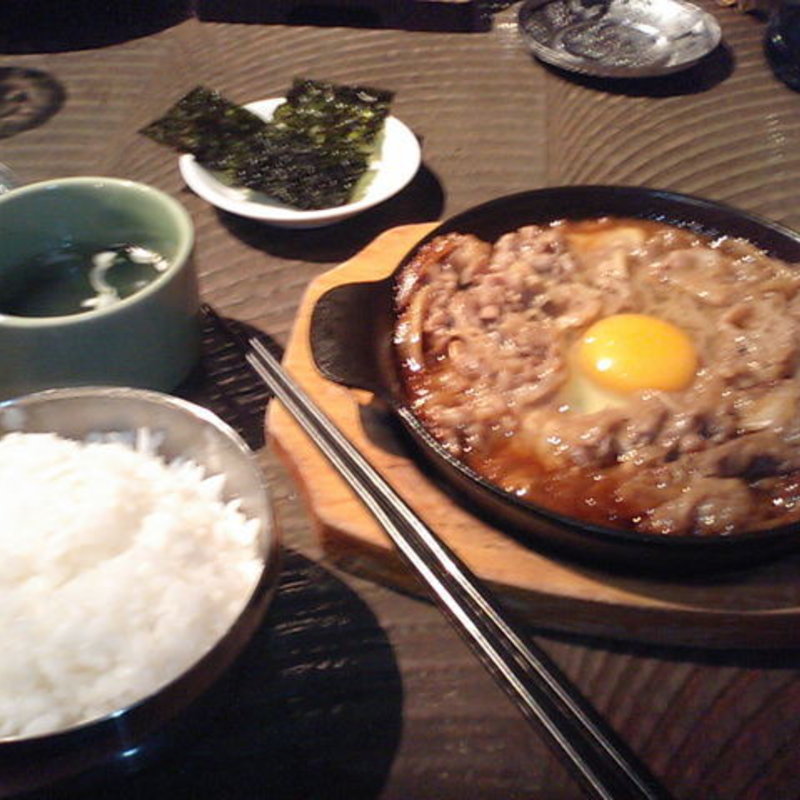 プルコギ定食(熱風食堂ＴＹＰＨＯＯＮ秋葉原店)