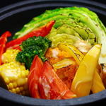 8種野菜のオーブン焼き　バーニャソース(秋葉原バル モンパカ )