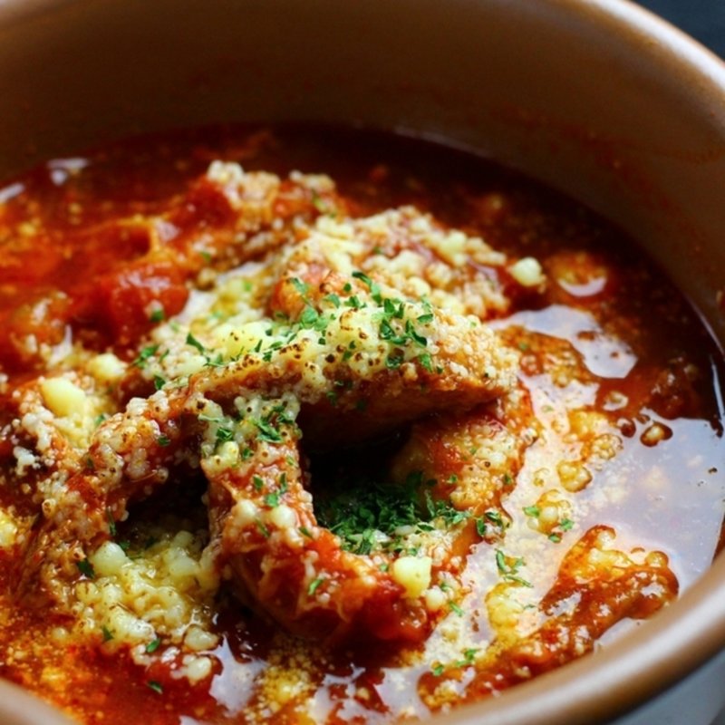 牛筋煮込みのチーズ焼き(秋葉原バル モンパカ )