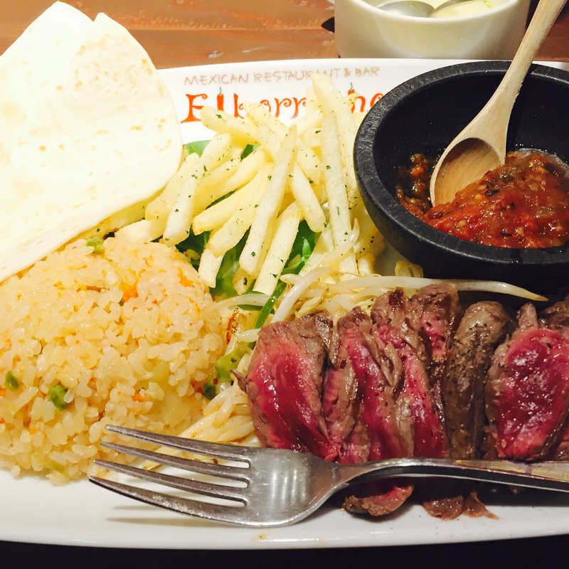 牛サガリの炙りランチ(エルボラーチョ 日本橋店)