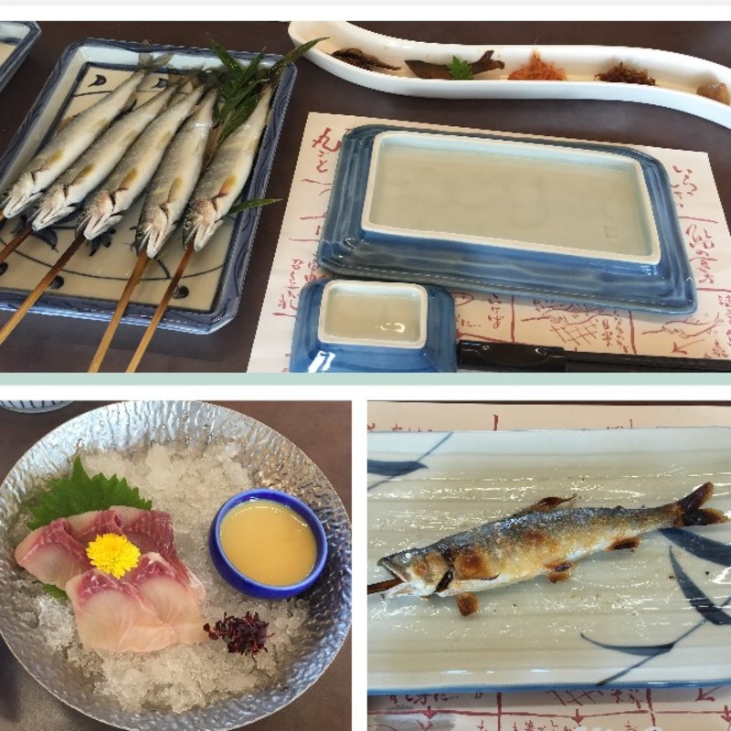 梅コース（鮎5尾）(松水 )