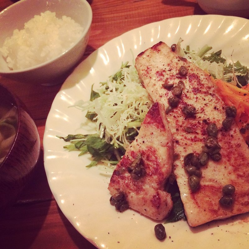 カジキのバターソテー(kitchen troquet)