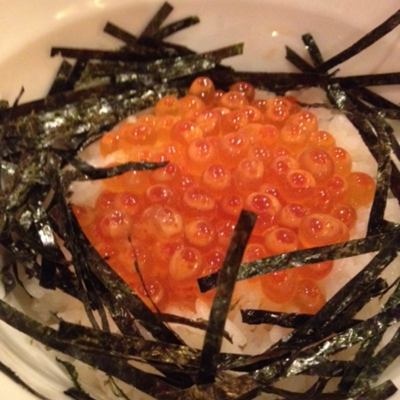 いくらごはん(九十九ラーメン)