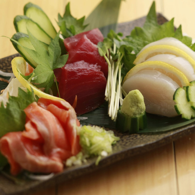 鮮魚の3点盛り(稚内漁港 新橋店 （ワッカナイギョコウ）)