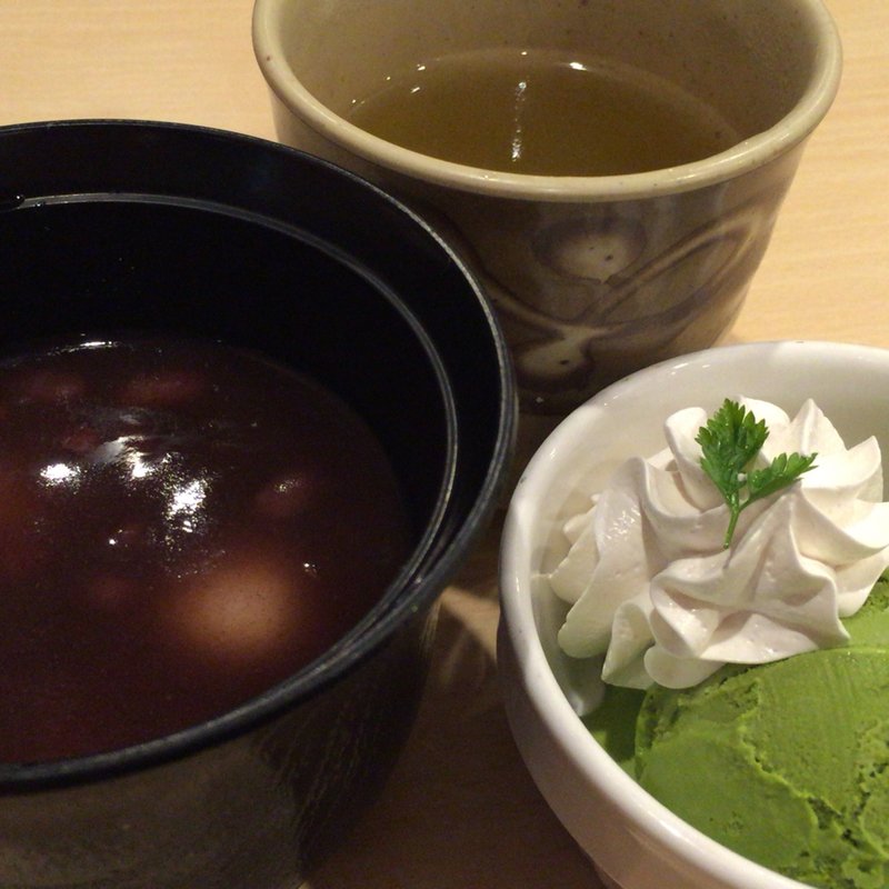 北海道小豆の白玉ぜんざい(ジョイフル 諫早店 )