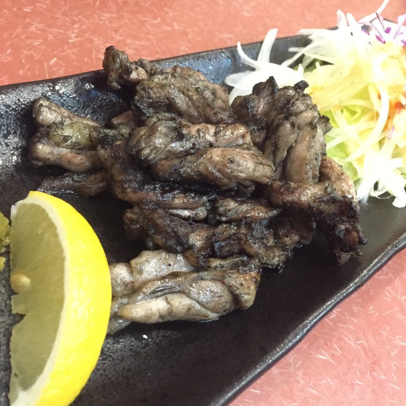 せせりの炭火焼(肥後)