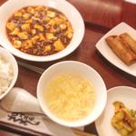 麻婆豆腐ランチセット(中国郷菜館 大陸風（タァルゥフォン）)