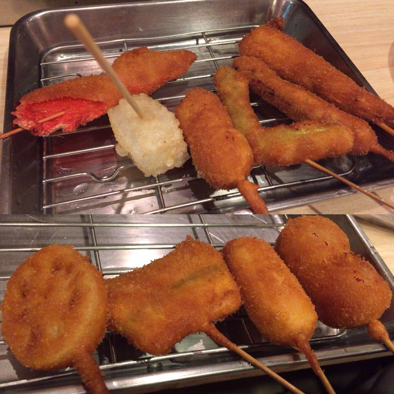 レディースセット(串かつ　だるま ルクア大阪店 )