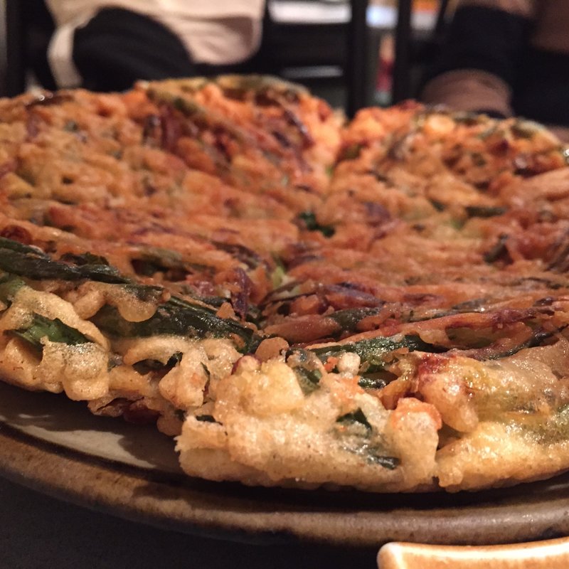 浅葱チヂミ(慶州苑)