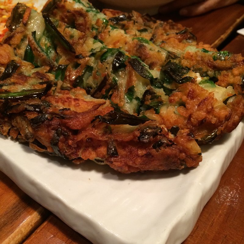 ニラチヂミ(ノルブネ 横浜ベイクォーター店)