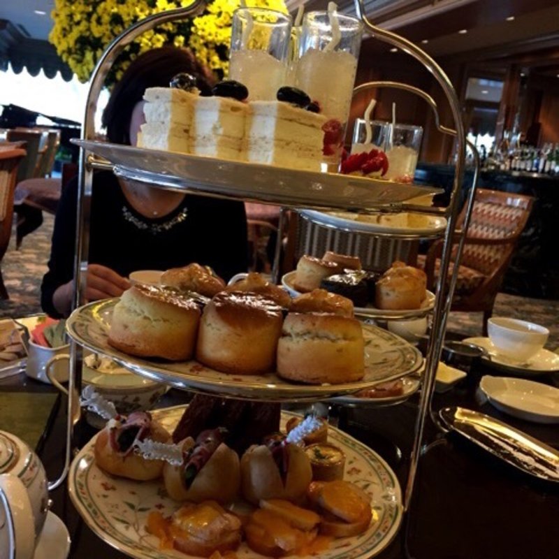 椿アフターヌーンティー(ロビーラウンジ ル・ジャルダン)