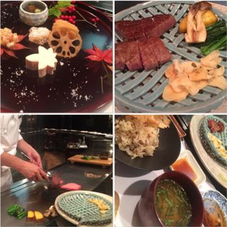 (鉄板焼き)