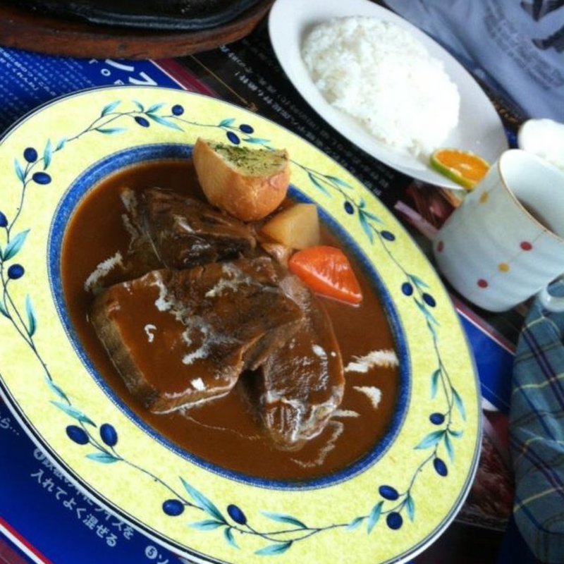 煮込みタンシチューセット(下町の洋食 時代屋 （シタマチノヨウショク ジダイヤ）)