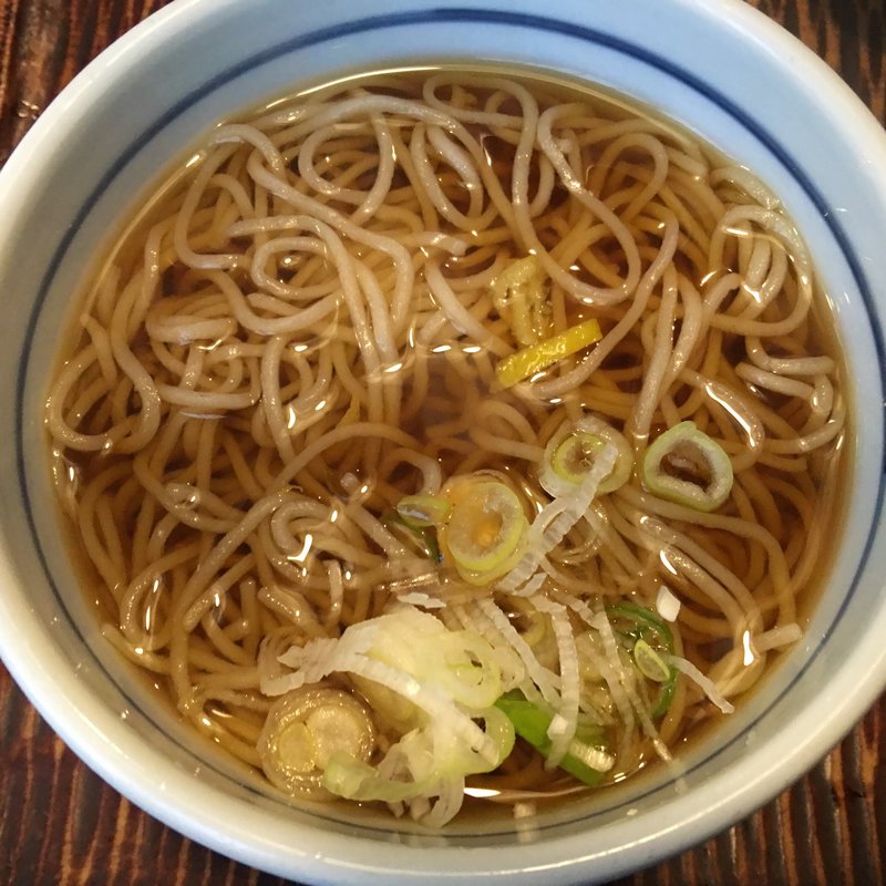 かけそば(喜庵)