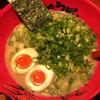 ねぎらーめん+味玉(ラー麺ずんどう屋 総本店)