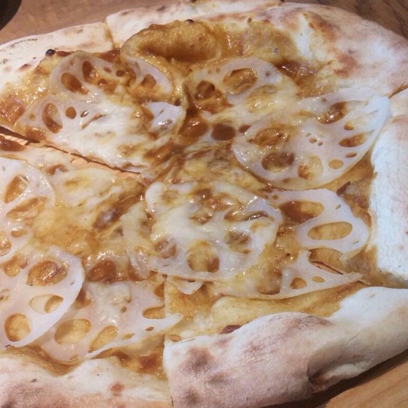 レンコンカレーピザ(ケラケラ ヴィータ （KELLER KELLER vita）)